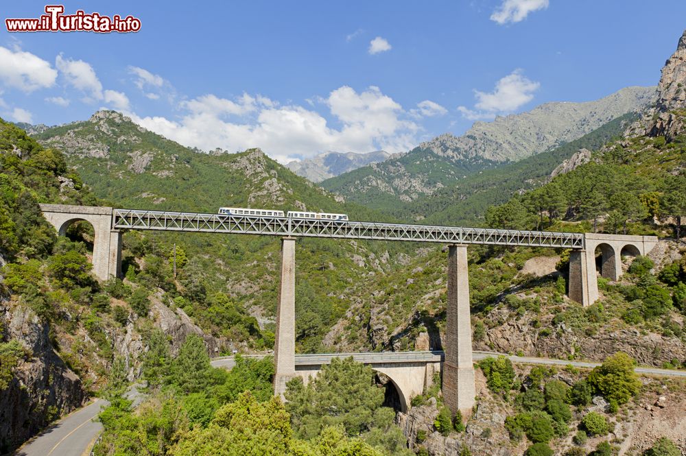 Immagine Un ponte ferroviario vicino a Vivario in Corsica