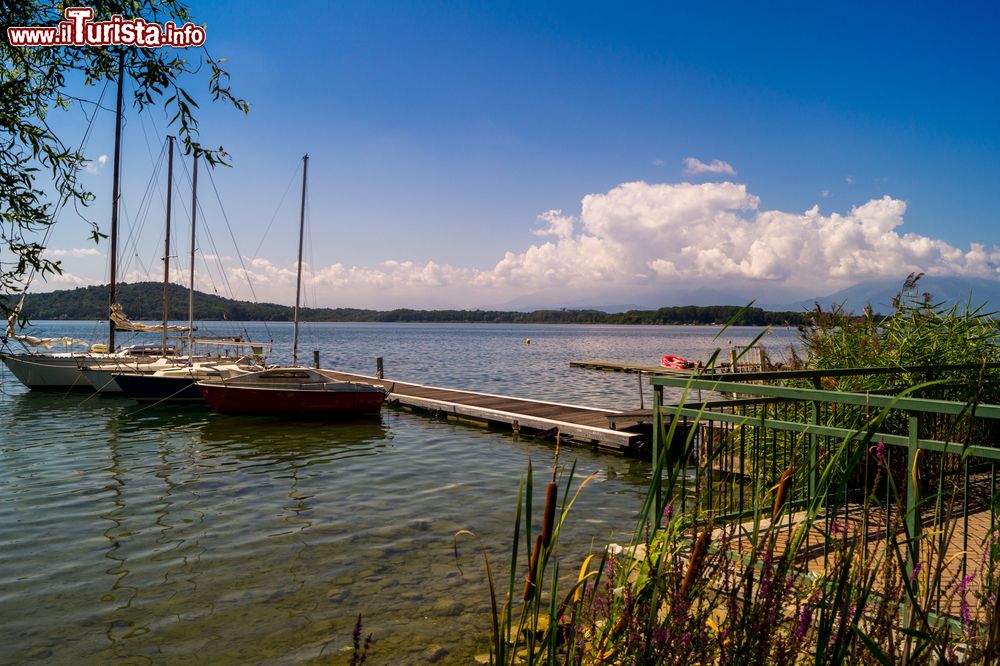 Immagine Un porticciolo sul lago a Viverone in Piemonte