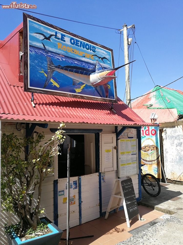 Immagine Un ristorante sull'isola di Terre de Haut, arcipelago di Les Saintes a Gudalupa