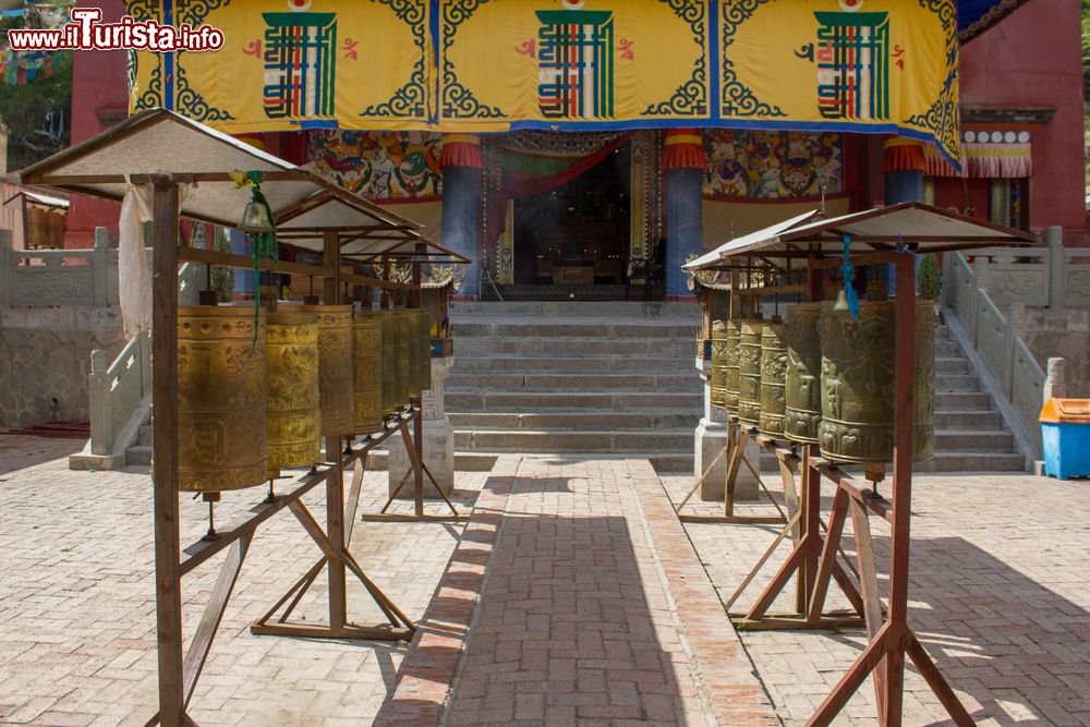 Immagine Un tempio Buddista a Xinng in Cina