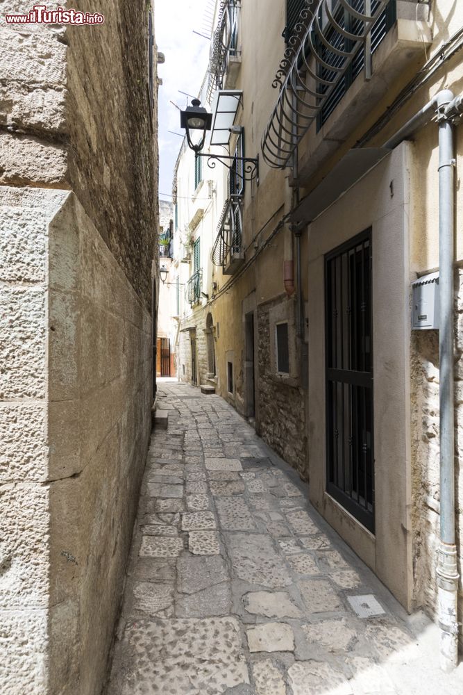 Immagine Un tipico vicolo del centro di Bitonto, Puglia. Secondo la tradizione la città sarebbe stata fondata dal re illirico Botone dal quale deriverebbe il nome Bitonto.