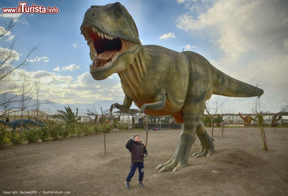 Immagine Un Tirannosauro Rex al Parco dei Dinosauri di Sarno - © Baldas1950 / Shutterstock.com