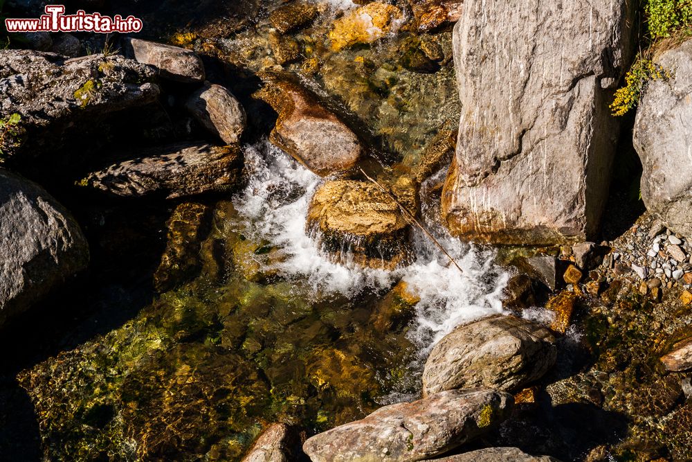 Immagine un torrente vicino a Craveggia in Val VIgezzo in Piemonte