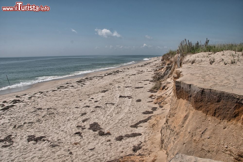 Immagine Un tratto della costa di Nantucket in Massachusetts, Stati Uniti d'America.