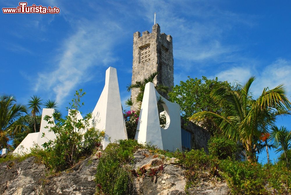 Immagine Una bella costruzione in pietra sull'isola di Eleuthera, Bahamas.