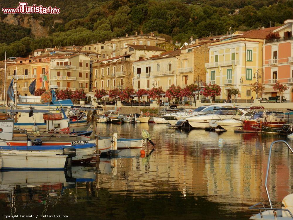 Immagine Una bella veduta del porto turistico di Scario di prima mattina, provincia di Salerno (Campania) - © Lucamato / Shutterstock.com