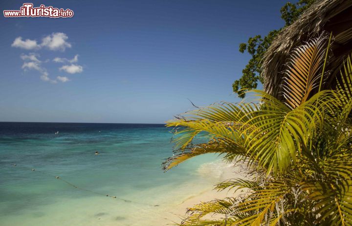 Immagine Una cartolina della splendida Playa Kalki a Curacao, isola delle Antille olandesi. Siamo al largo delle coste del Venezuela.