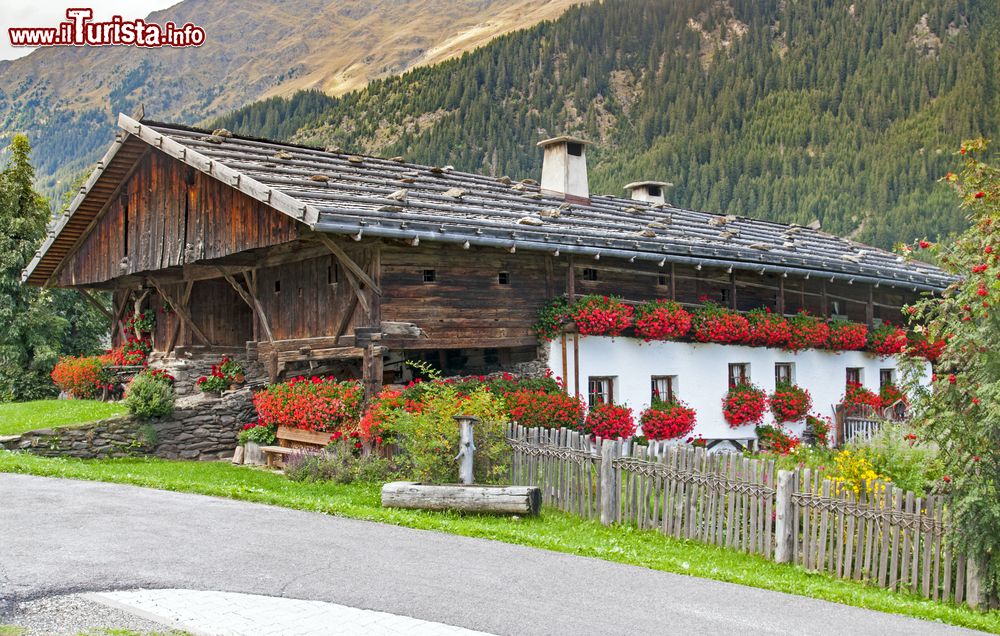 Immagine Una casa tipica dell'Alto Adige vicino a Ridanna nel Sud Tirolo
