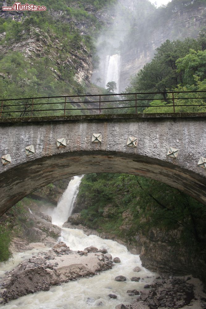 Immagine Una cascata sul Rio Serai in Friuli Venezia Giulia