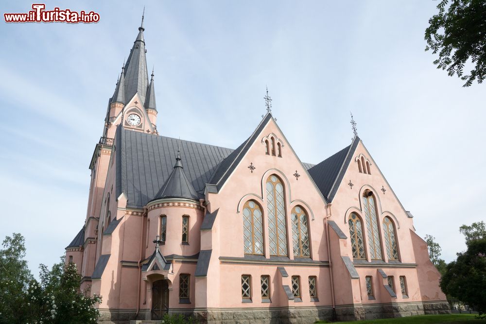 Immagine Una chiesa nella cittadina di Kemi, diocesi di Oulu, Finlandia.