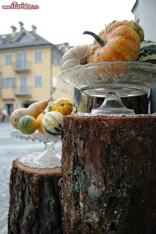 Immagine Una composizione autunnale nelle Strade di Santa Maria Maggiore: siamo alla monifestazione Fuori di Zucca