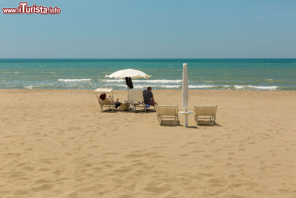 Immagine Una delle spiagge di Capaccio Paestum nel Cilento in Campania
