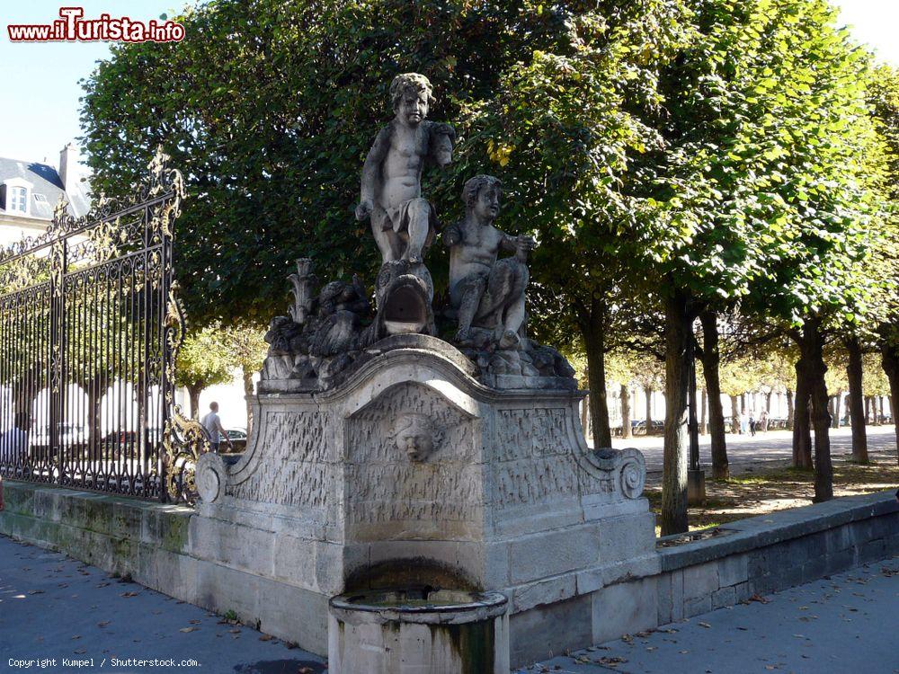 Immagine Una fontana all'angolo di piazza Career nel centro di Nancy, Francia - © Kumpel / Shutterstock.com