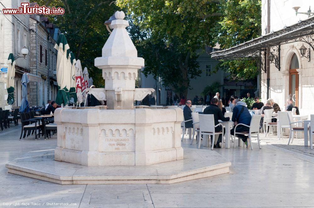 Immagine Una fontana di acqua potabile nella piazza pirncipale di Trebinje, Bosnia Erzegovina - © Maja Tomic / Shutterstock.com