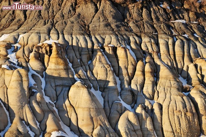 Immagine Una fotografia invernale delle Badalnds di Drumheller in Canada  - © 2009fotofriends / Shutterstock.com