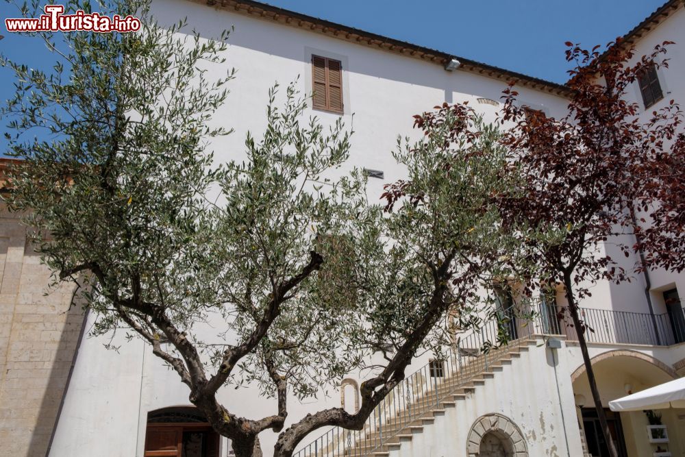 Immagine Una piazza nel centro storico di Massa Martana in Umbria, provincia di Perugia