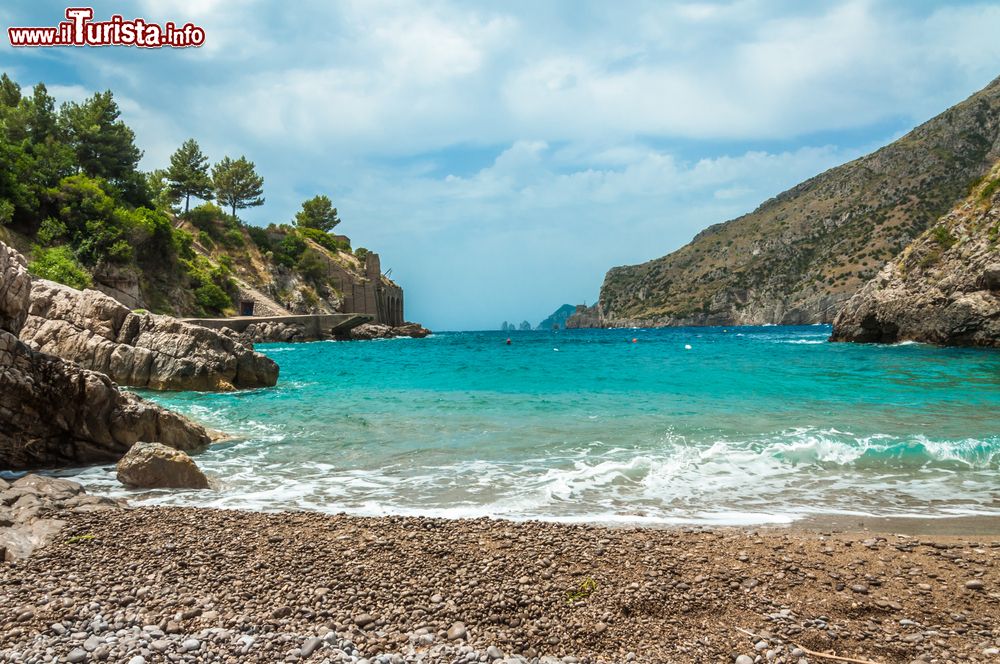 Immagine Una spiaggia della baia di Jeranto a nerano in Campania