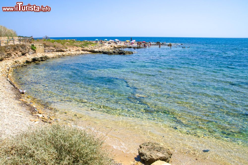 Immagine Una spiaggia della Riserva Orientata Naturale di Vendicari a Noto