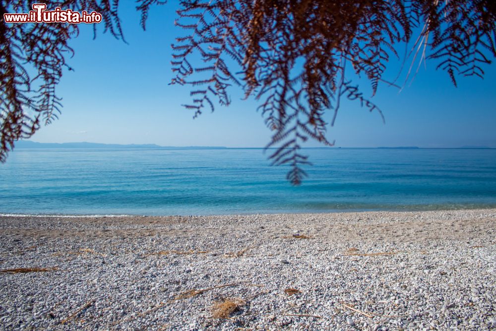 Immagine Una spiaggia lungo la costa di Qeparo in Albania.