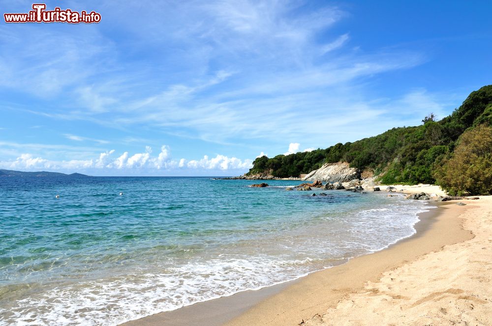 Immagine Una spiaggia deserta sulla costa ovest della Corsica, vicino a Olmeto