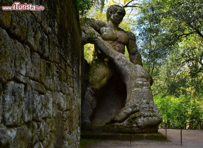 Immagine  Una statua del parco di Bomarzo nel Lazio - ©  ValerioMei / Shutterstock.com
