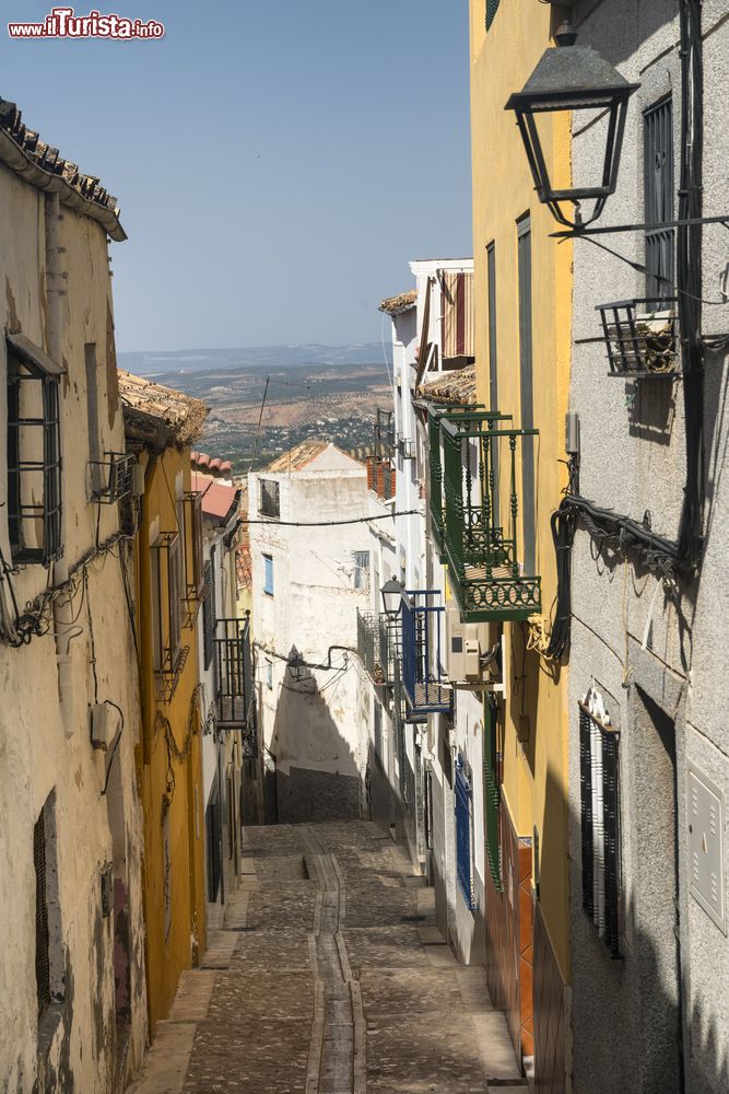 Immagine Una stradina della città di Jaen, Andalusia, Spagna.