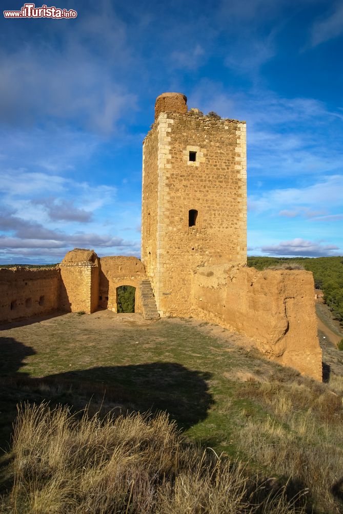Immagine Una torre medievale della città di Daroca, Aragona, Spagna. Città turistica e culturale, Daroca è stata per 400 anni sotto la dominazione araba con il nome di Calat-Darwaca.