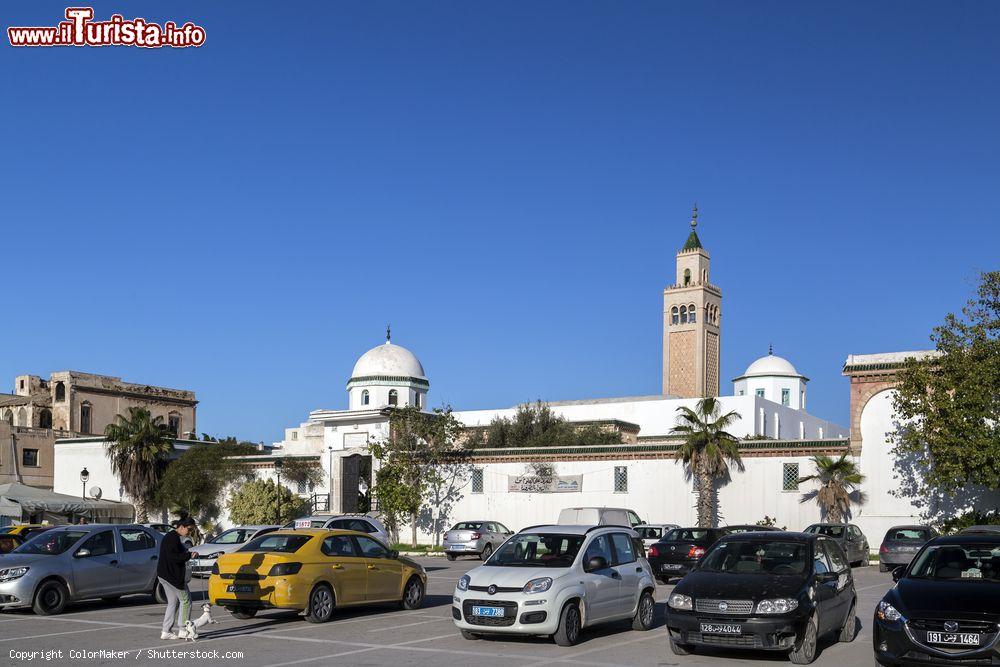 Immagine Una veduta del centro di La Marsa in Tunisia uno dei sobborghi della capitale, nota per le sue spiagge. - © ColorMaker / Shutterstock.com