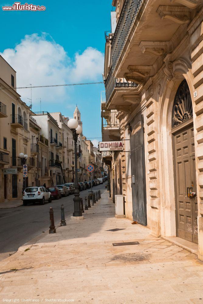 Immagine Una via del centro storico di Palo del Colle in provincia di Bari in Puglia - © lovefranco / Shutterstock.com