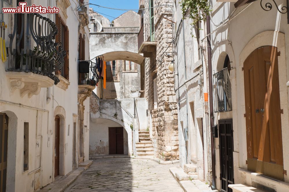 Immagine Una via del centro storico di Putignano in Puglia