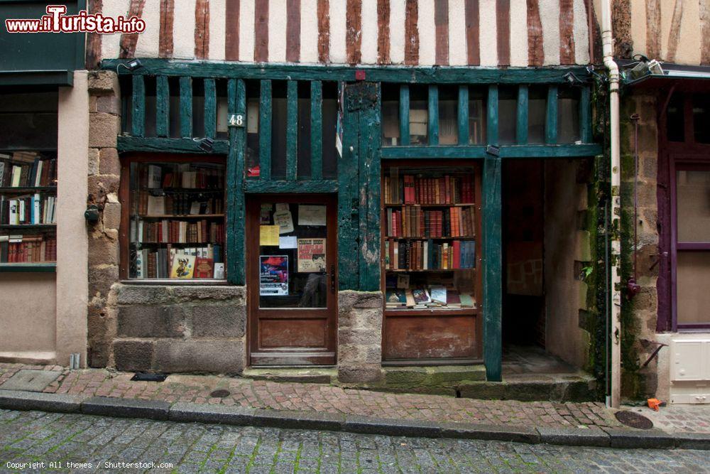 Immagine Un'antica libreria francese con libri e riviste in vetrina, Limoges - © All themes / Shutterstock.com