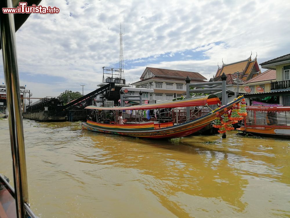 Immagine Uno dei canali di Bangkok in Thailandia