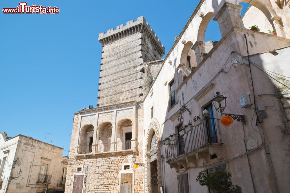 Immagine Uno scorcio del Castello Ducale di Ceglie Messapica in Puglia.