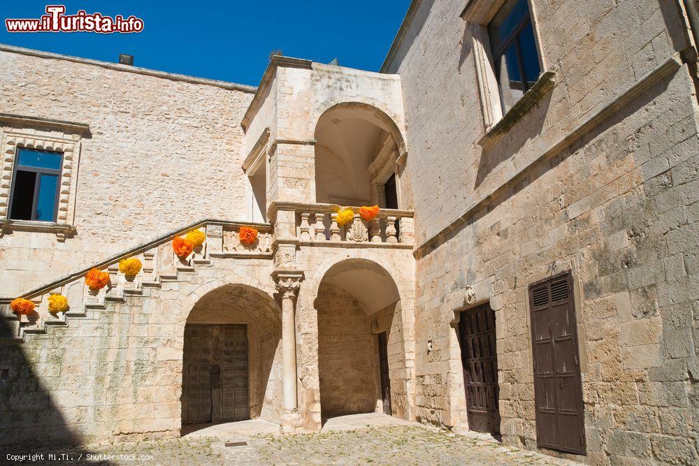 Immagine Uno scorcio del castello ducale di Ceglie Messapica, Puglia. Si erge su uno dei due colli su cui è posta Ceglie - © Mi.Ti. / Shutterstock.com