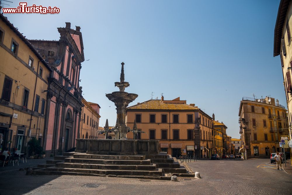 Immagine Uno scorcio del centro medievale di Viterbo nel Lazio