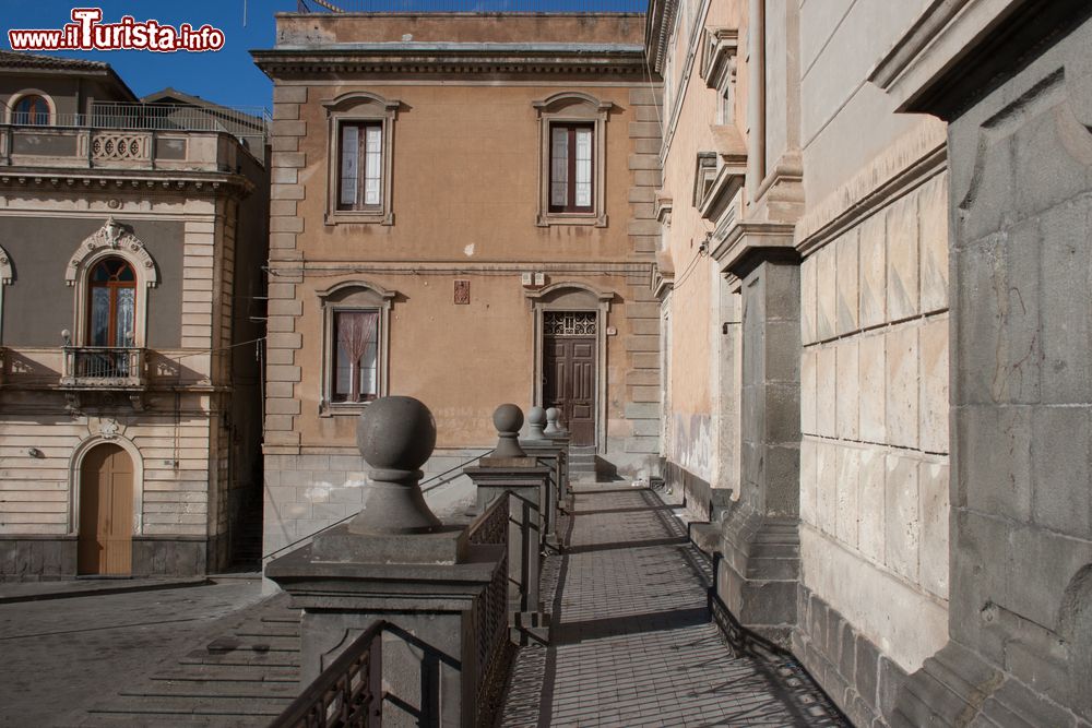Immagine Uno scorcio del centro storico di Biancavillla in Sicilia, provincia di Catania.