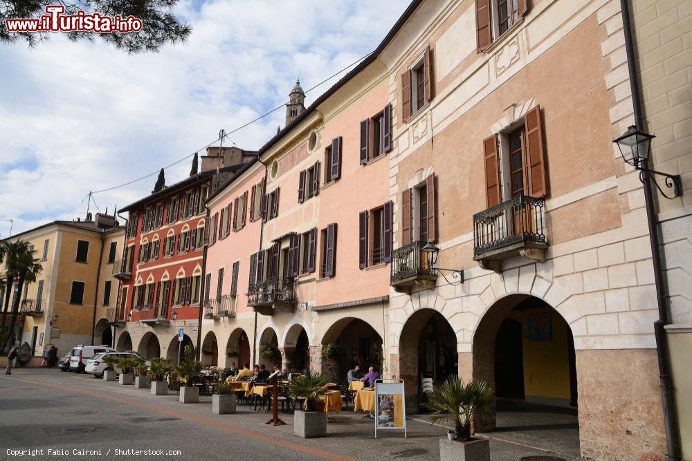 Immagine Uno scorcio del centro storico di Morcote, Canton Ticino, Svizzera - © Fabio Caironi / Shutterstock.com