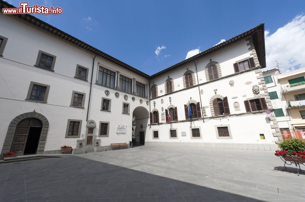 Immagine Uno scorcio del centro storico di Pieve Santo Stefano in Toscana.