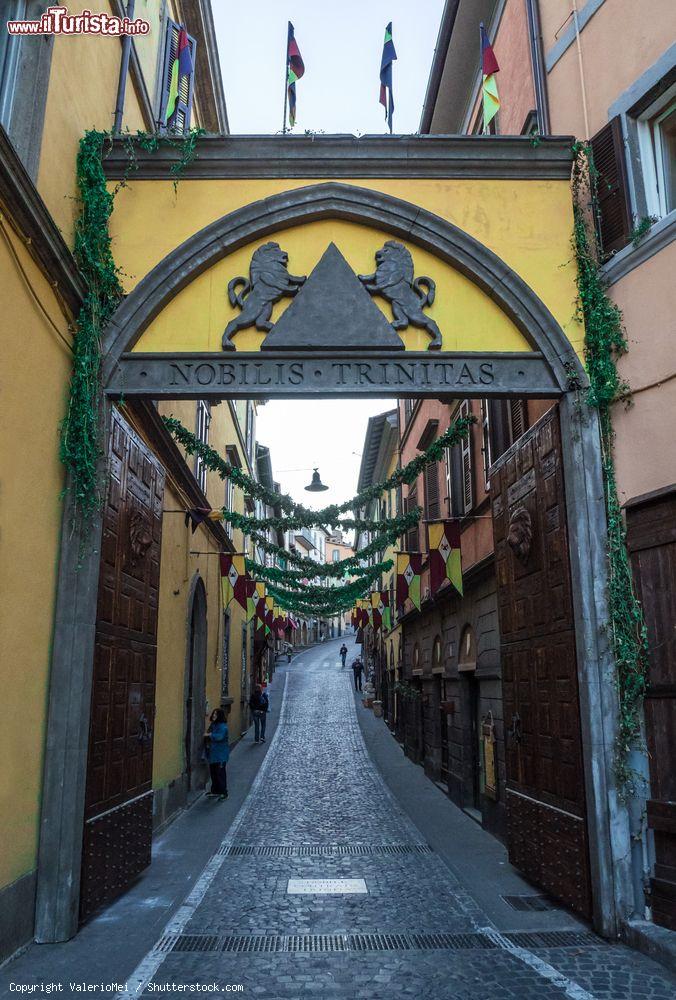 Immagine Uno scorcio del centro storico di Soriano nel Cimino, provincia di Viterbo, Lazio - © ValerioMei / Shutterstock.com