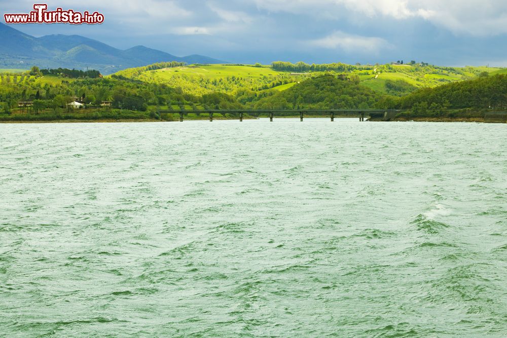 Immagine Uno scorcio del lago di Corbara in provincia di Terni, in Umbria