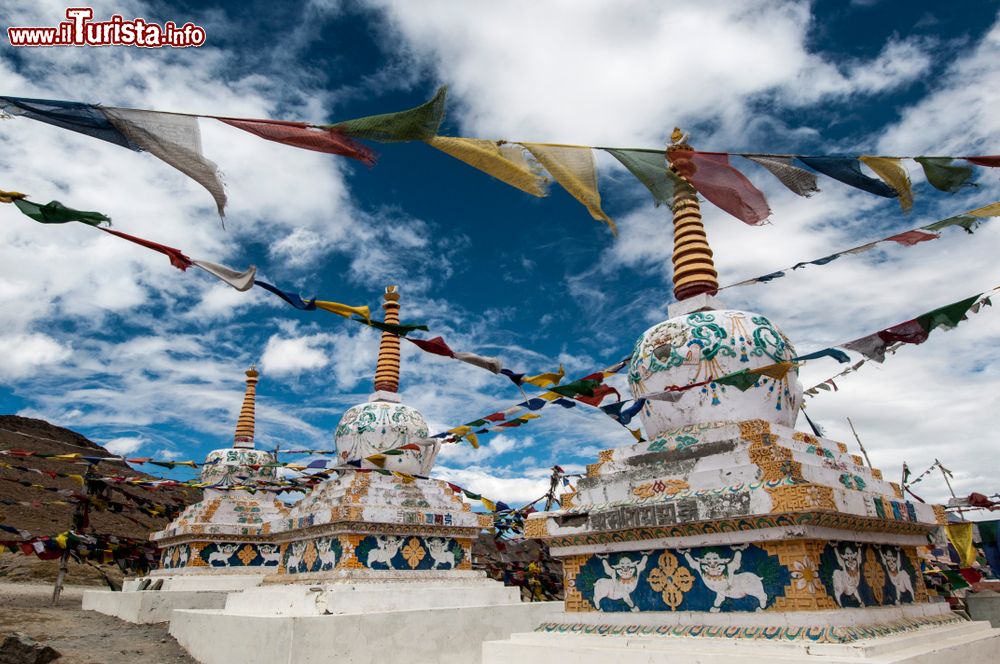 Immagine Uno scorcio del monastero buddhista situato a Lahaul Spiti, stato dell'Himachal Pradesh, nei pressi di Chandratal, India.