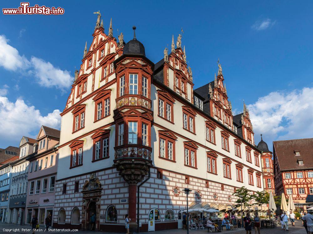 Immagine Uno scorcio del Palazzo Municipale di Coburgo in Marktplatz, Baviera, Germania - © Peter Stein / Shutterstock.com