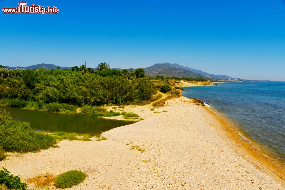 Immagine Uno scorcio della bocca del fiume Senia fra Vinaros e Alcanar, Spagna.