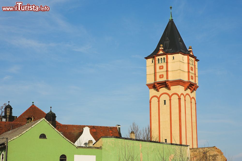 Immagine Uno scorcio della città di Straubing da Theresienplatz, Baviera, Germania.