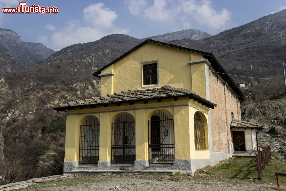 Immagine Uno scorcio della cittadina di Mompantero vicino a Susa in Piemonte