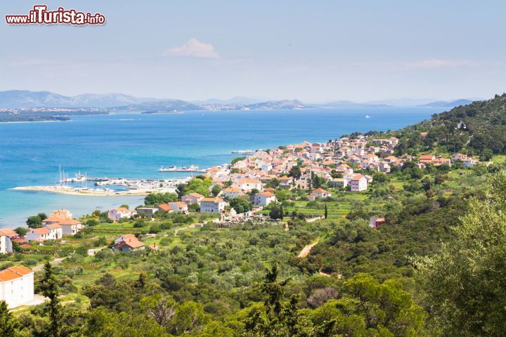 Immagine Uno scorcio della Dalmazia fotografato dall'Isola di Pasman in Croazia