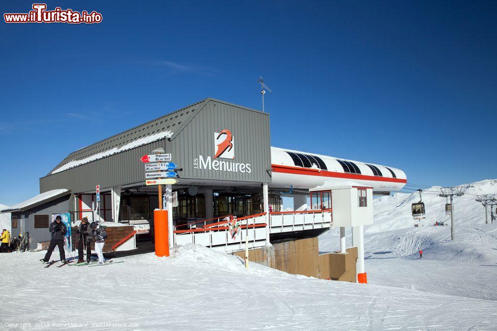 Immagine Uno scorcio della telecabina Masse I nel resort "Trois Valleés" a Les Menuires, Francia - © Julia Kuznetsova / Shutterstock.com