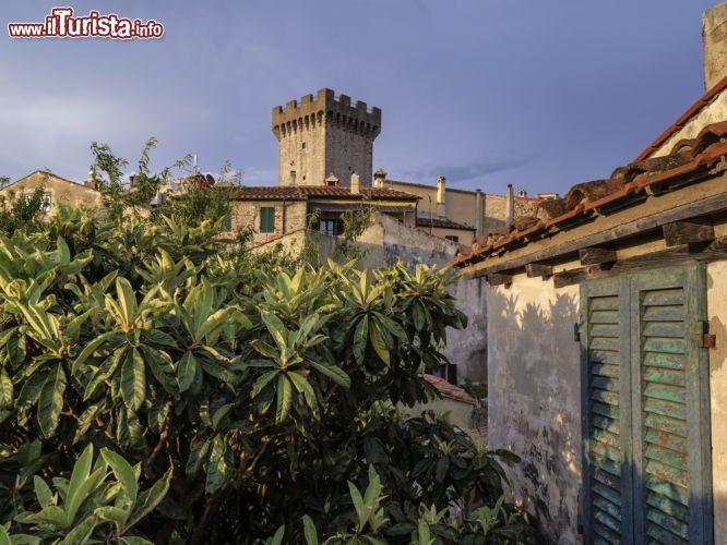 Immagine Uno scorcio della torre medievale di Capalbio, Toscana - © Angelo Giampiccolo / Shutterstock.com