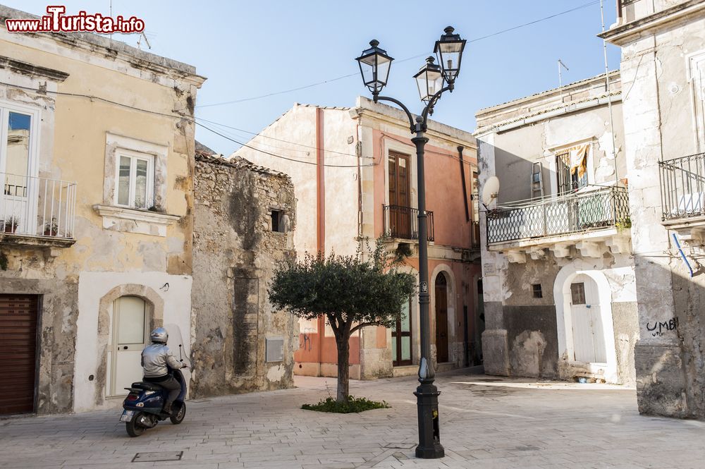 Immagine Uno scorcio della vecchia Siracusa sull'isola di Ortigia, Sicilia.