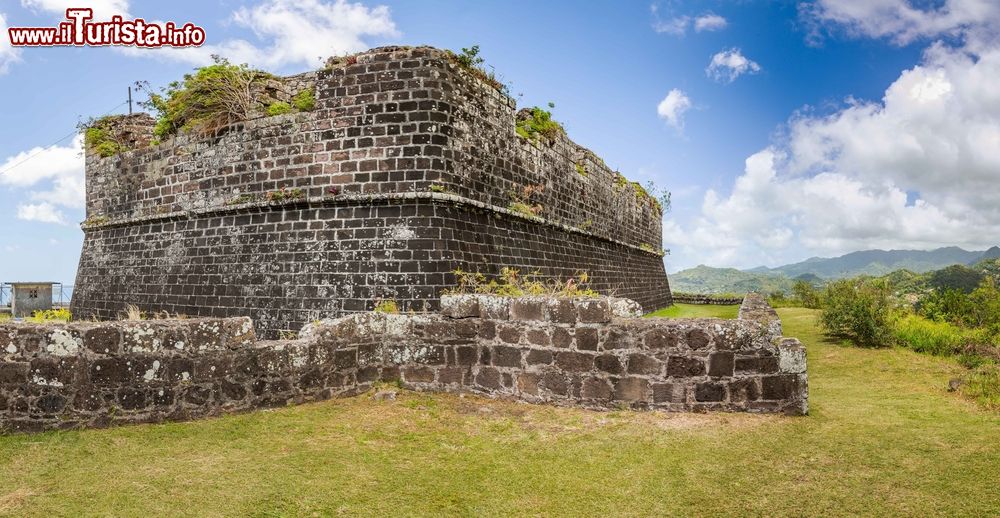 Immagine Uno scorcio di Fort Frederick a St.George's, Grenada, America Centrale. Sorge in cima a Richmond Hill ed è un fortino inglese costruito nel 1791.